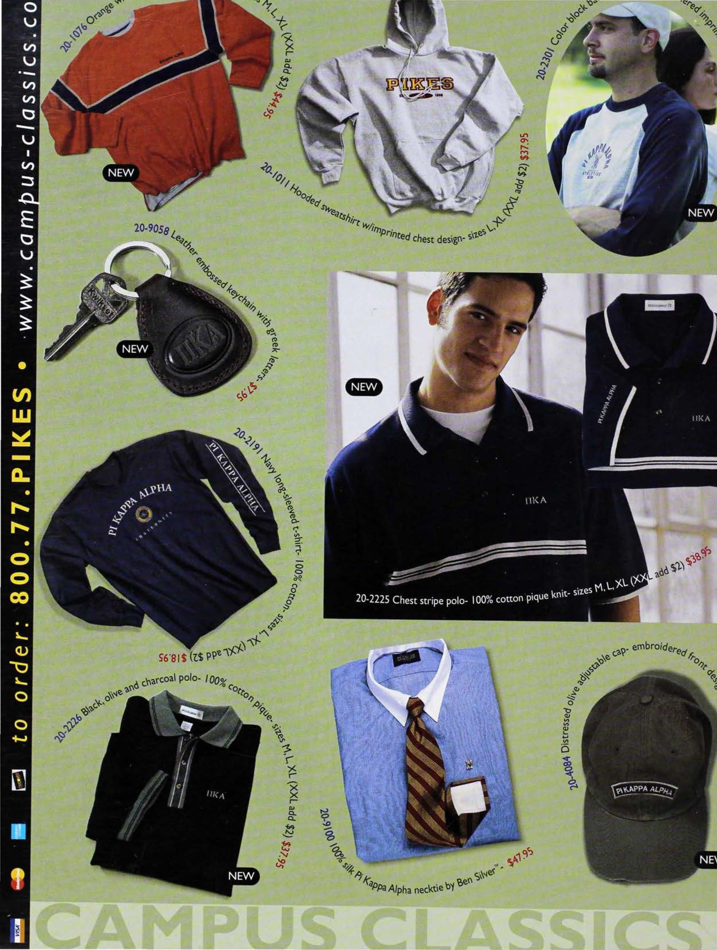 Campus Classics Advertisement, Spring 2001